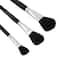 Artists Loft; 6 Pack: Black Taklon 3 Piece Mixed Media Oval Mop Brush Set by Artist's Loft®; Category:Multi-Purpose; Image:3